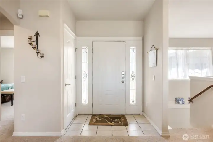 Front entry - main floor