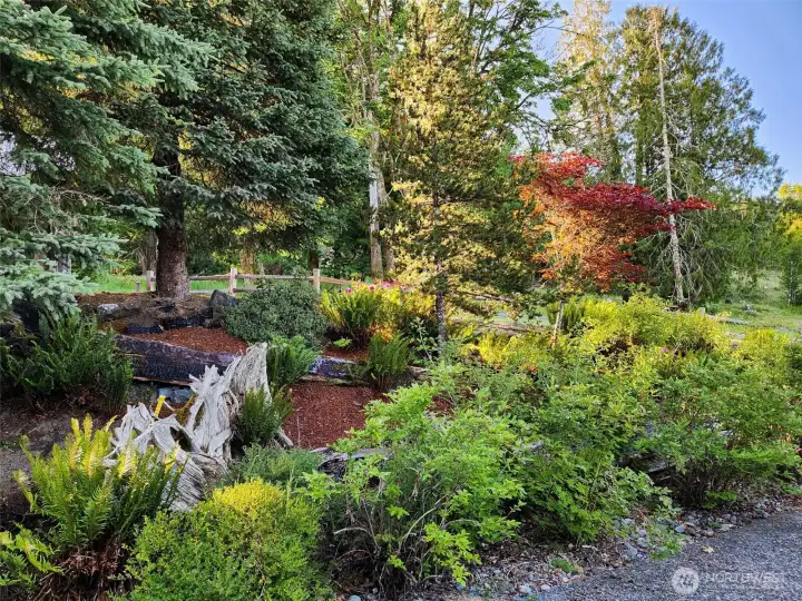 Beautiful landscaping