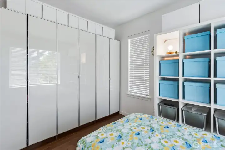 Fresh paint throughout all walls and ceilings creates a cohesive, updated interior.