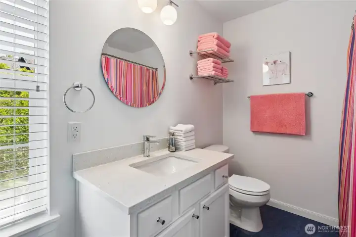 Thoughtfully updated bathrooms with refreshed finishes and improved overall feel.