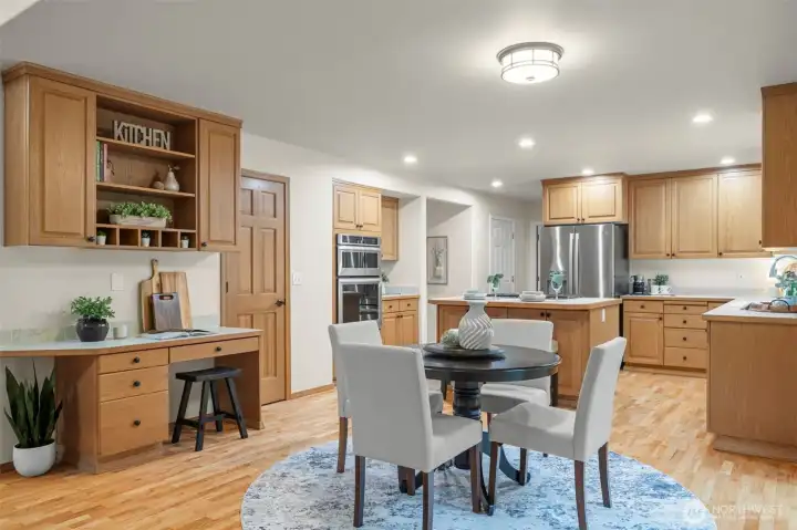 Perfect Place to Store Your Favorite Cookbooks and Plan Your Meals
