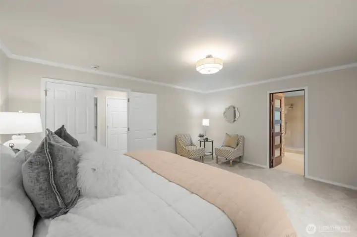 Upper Primary Ensuite with French Doors