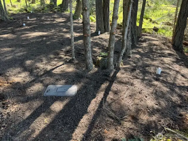newly installed 3 bedroom septic drainfield