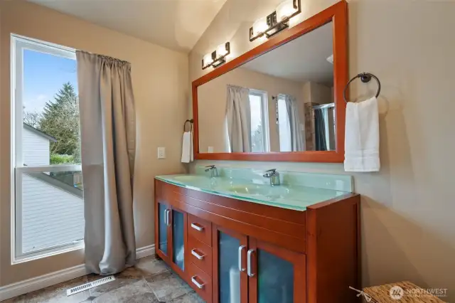 Primary Double Vanity