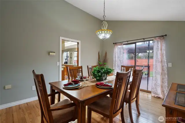 Vaulted Dining Room