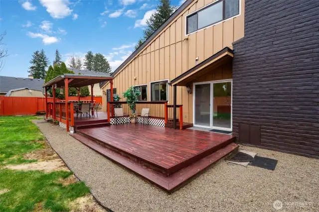 Generous Deck Area