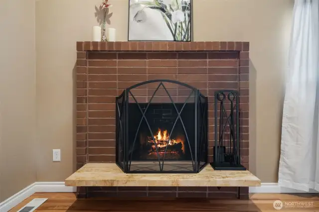 Primary Wood Burning Fireplace