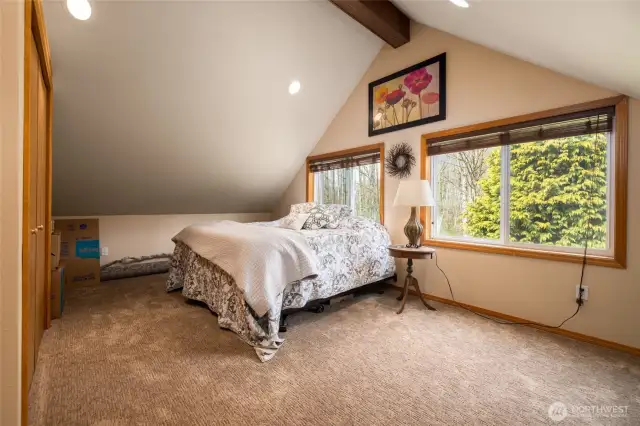 Huge upstairs bedroom