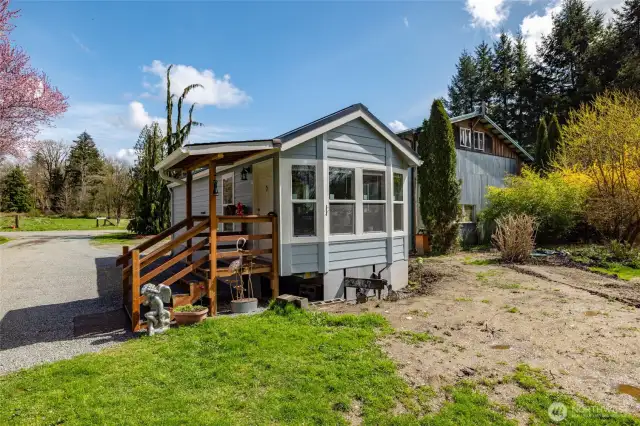Tiny home MIL suite just placed 12/24 Has own septic and power meter and Mini split for heat and AC in the summer.