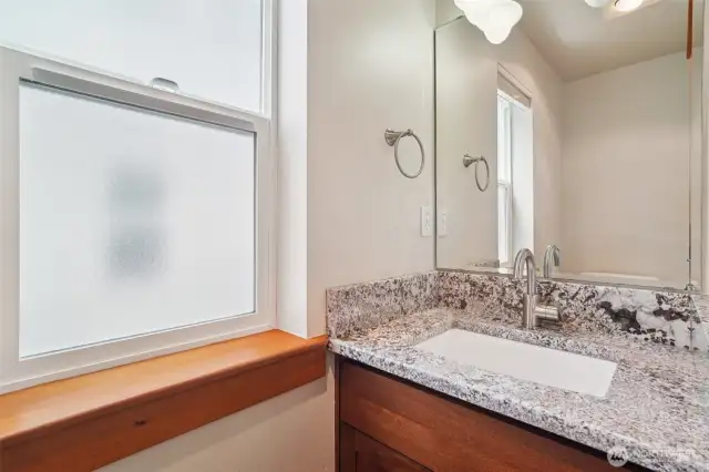 Powder Room on Second floor