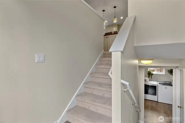 Fresh paint and new carpet throughout