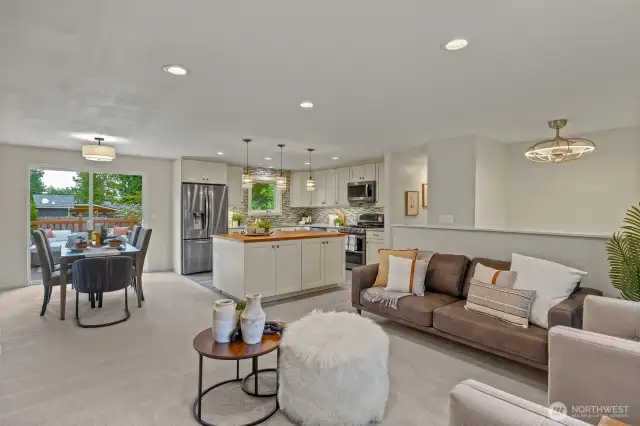 Open living space.