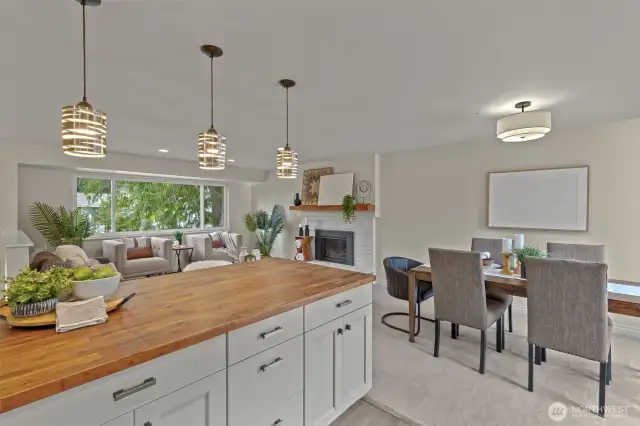Open living space.