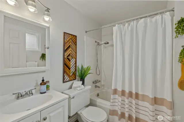 Primary bedroom with ensuite bathroom