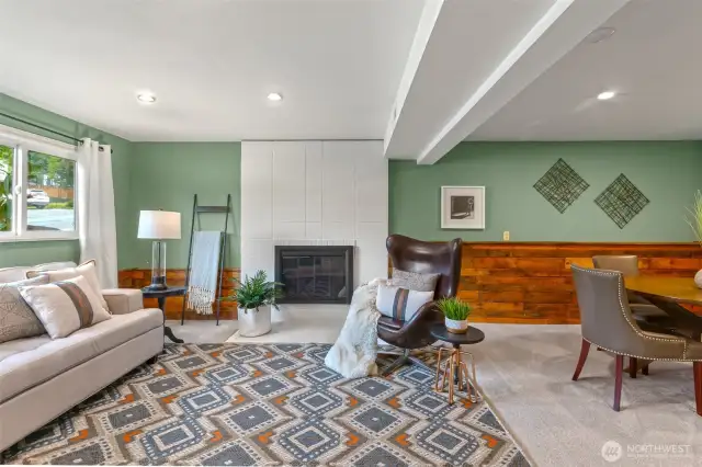 Downstairs bonus room.