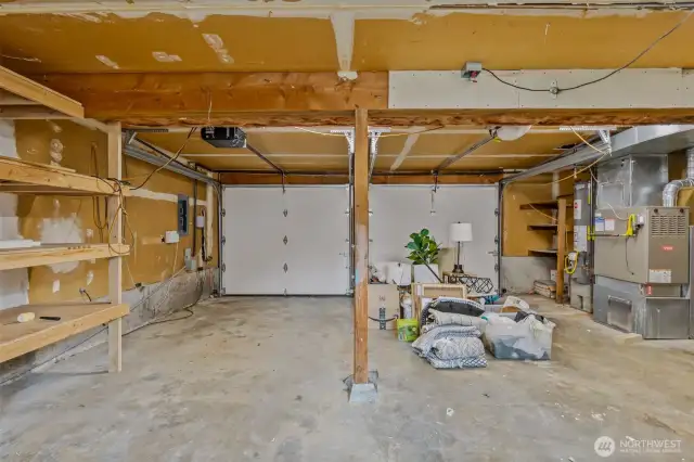 Extra deep garage.