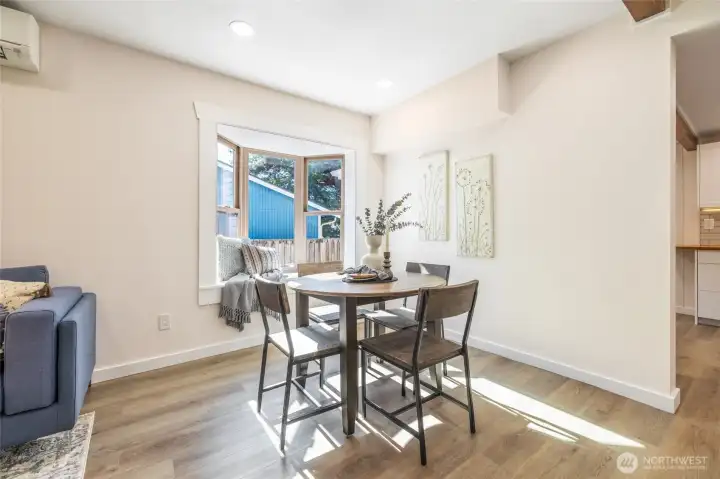 Room for large formal dining table here.