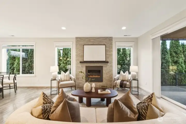 Spacious living areas