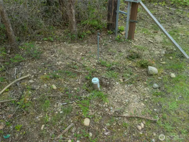 Drainfield access points.