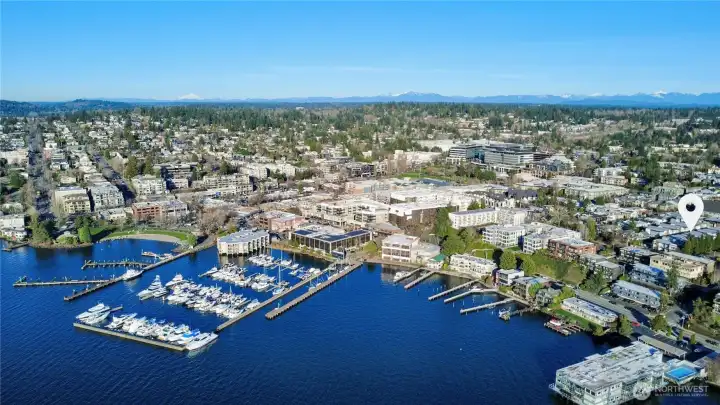 walking distance to cross Kirkland corridor