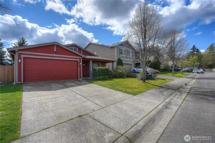 Enjoy a quiet street setting with space, privacy, and a welcoming neighborhood feel.
