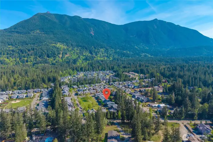 Views of Mt. Si.