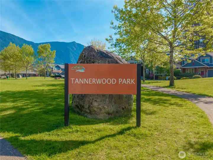 Tannerwood Park green space.