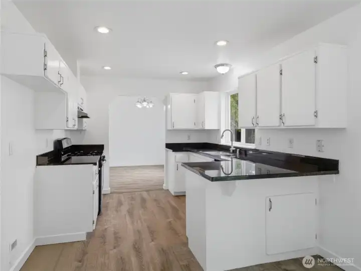 Ample cabinet space