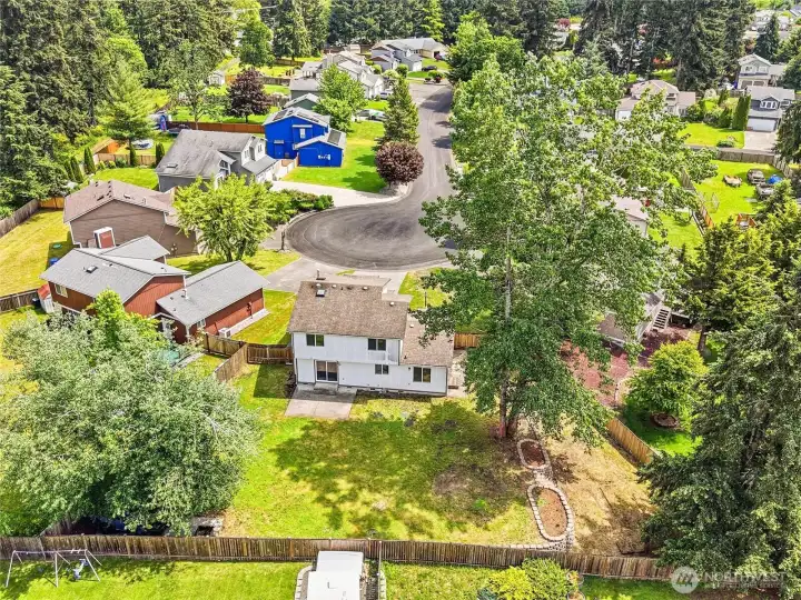 Situated on over 1/4 acre