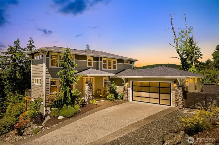 Custom home built in 2018 on beautiful Samish Hill