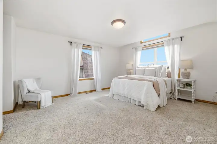 Primary Suite is huge
