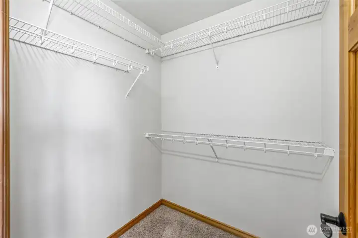 Primary Bedroom Walk in Closet