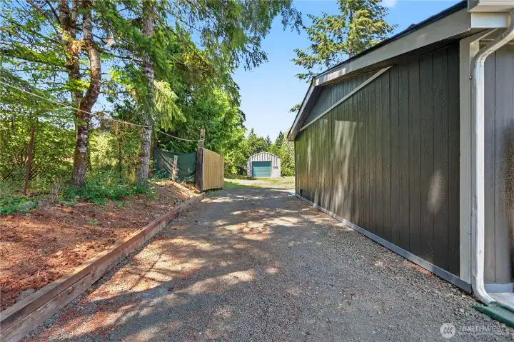 RV Parking and entrance to your 5 acres