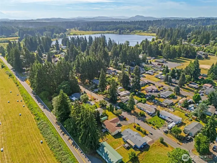 Scott Lake Development where you can live and play...Community park located on the lake with swimming dock, fishing dock and covered picnic area plus public golf course.