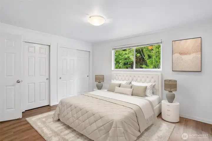 Virtual Staged Primary bedroom Virtual Staged Primary bedroom