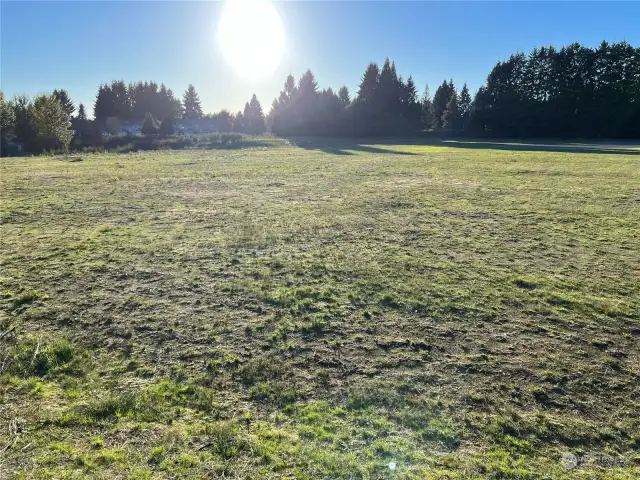 LOOKING FROM Yelm Hwy/Rich Rd corner...