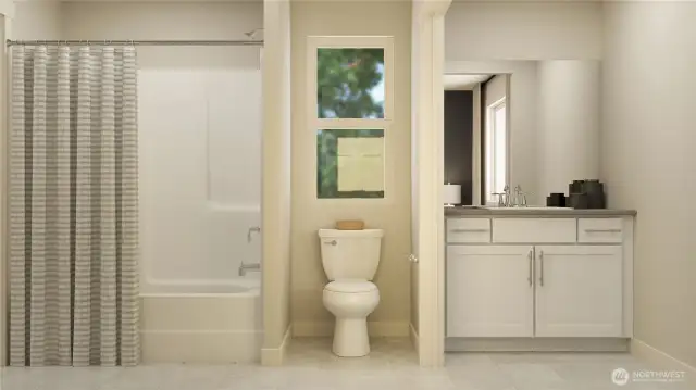 Jack and Jill Bathroom
