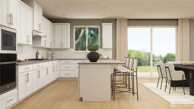 Kitchen with Island