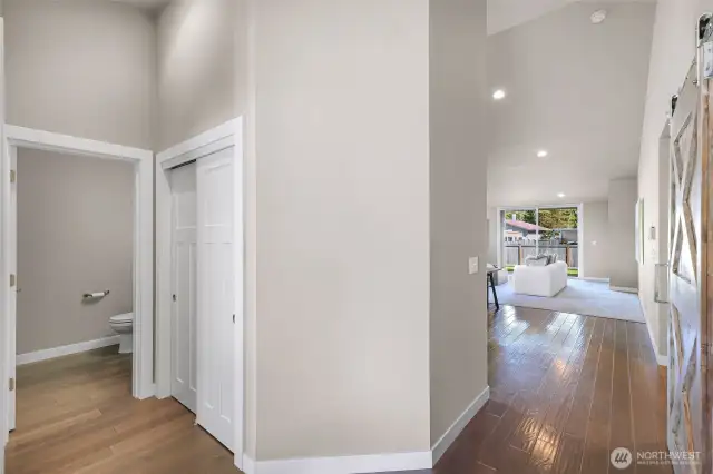 Extra closet space.