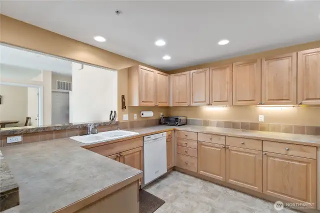 Kitchen To Living Area View