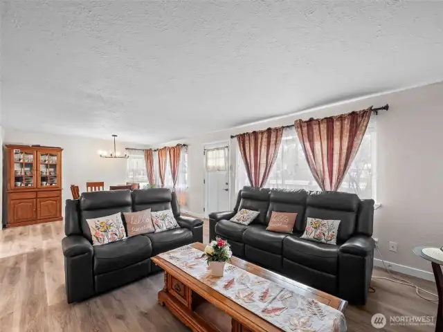 Living Room and Dining Area