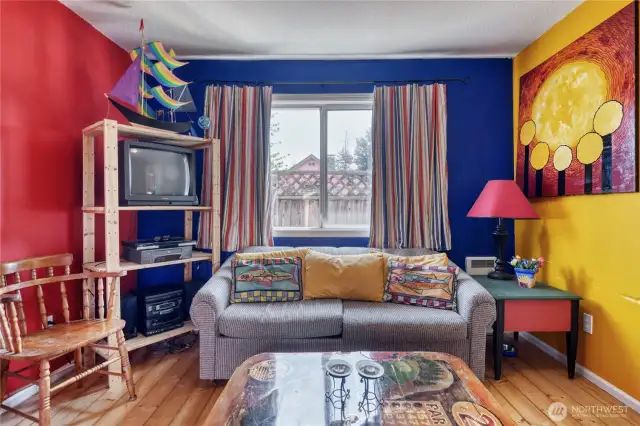 Family room/flex space in guest cottage