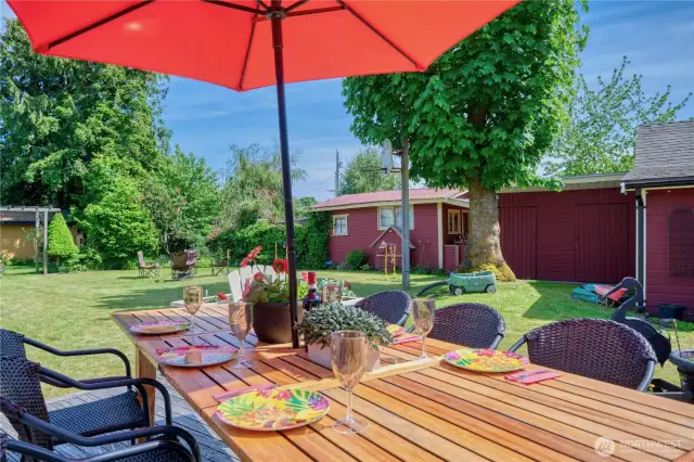 What a backyard retreat!