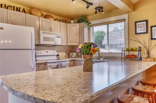 Well appointed kitchen