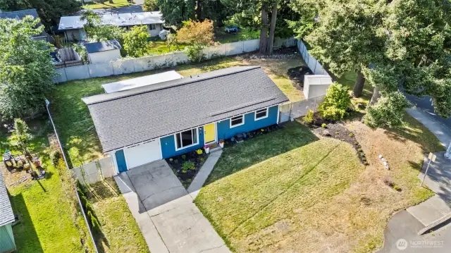 New Roof with transferrable warranty. 1 car garage with new electric panel.
