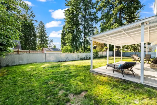 Perfect blend of sun and privacy.