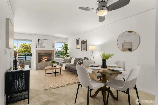 Dining area