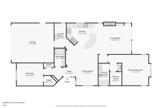 layout of the house. Don't forget to click on the 3D tour