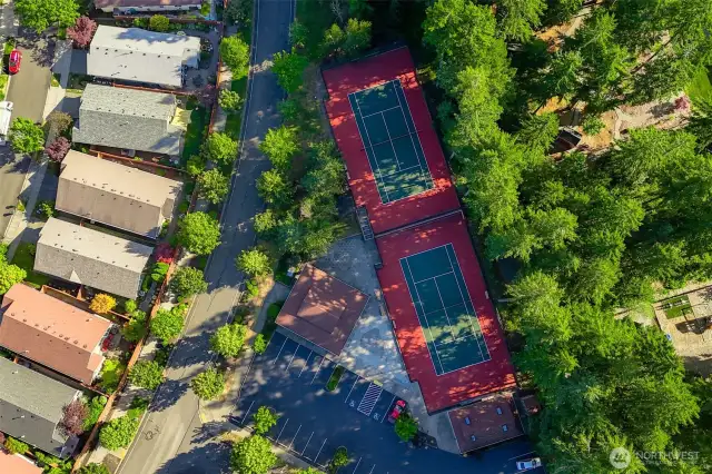 Tennis courts & pickle ball courts