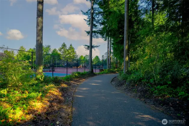 Walking trails that lead you down to beach access.